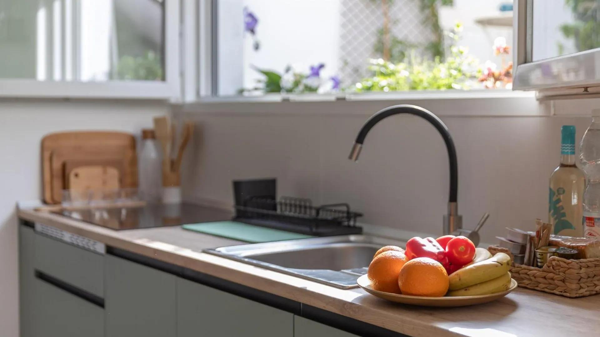 아파트 Casa Lima - Spacious Souterrain Studio Close To The Beach 토레몰리노스